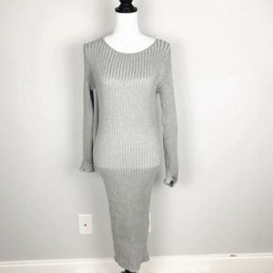 Rehab Gray Midi Dress-NWT